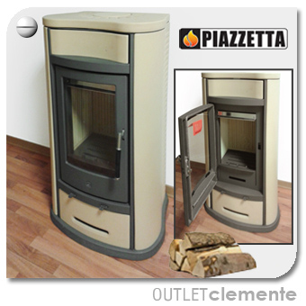 PIAZZETTA E920 STUFA LEGNA