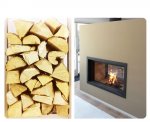 Rivestimento e mensole in vetro personalizzati. Installato in località Villa Primavera (UD)